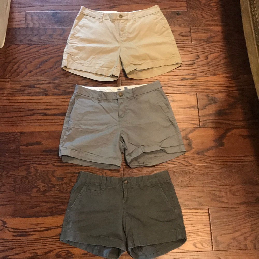 3 Old Navy shorts size 2